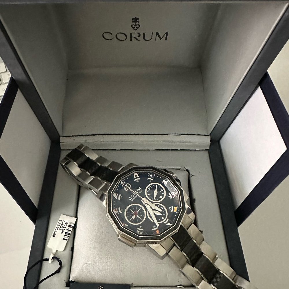 Corum Admirals Cup Split Second 44 Men's Watch Model 986.691.11-V761 AN92